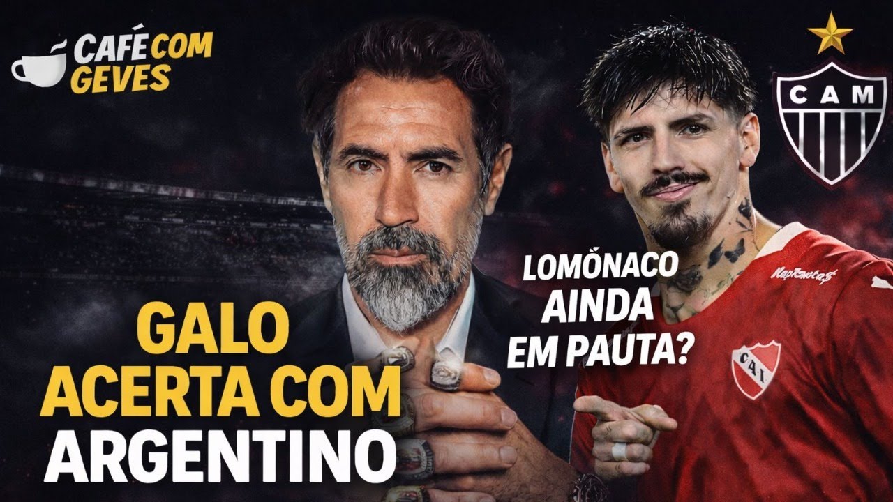 URGENTE: GALO JÁ TEM TREINADOR •  QUEM É EDUARDO DOMÍNGUEZ? • ZAGUEIRO VEM AÍ | CAFÉ C/ GEVES