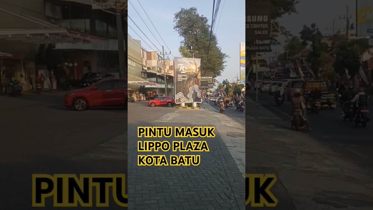 PINTU MASUK LIPPO PLAZA BATU #shortsvideo #shortvideo #youtubeshorts