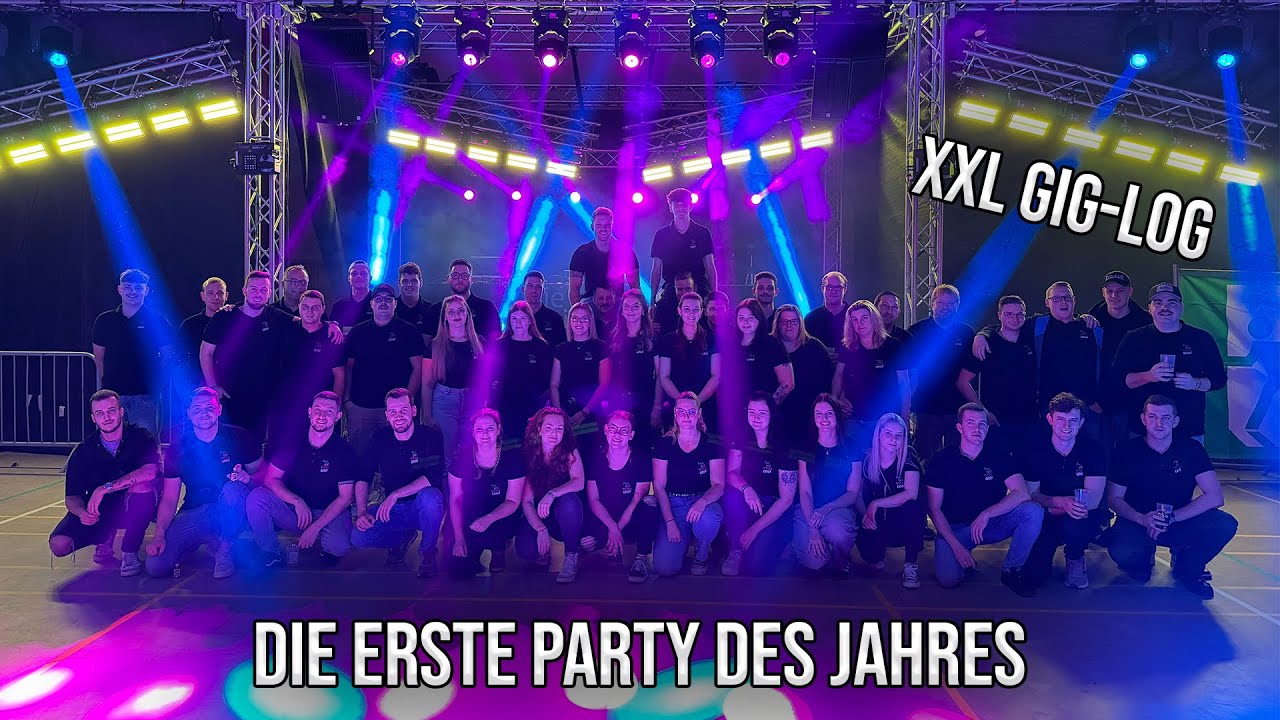Besucherrekord bei unserer eigenen Party!🤯 - WieGeilWerdzn - Die erste Party des Jahres - Gig-Log
