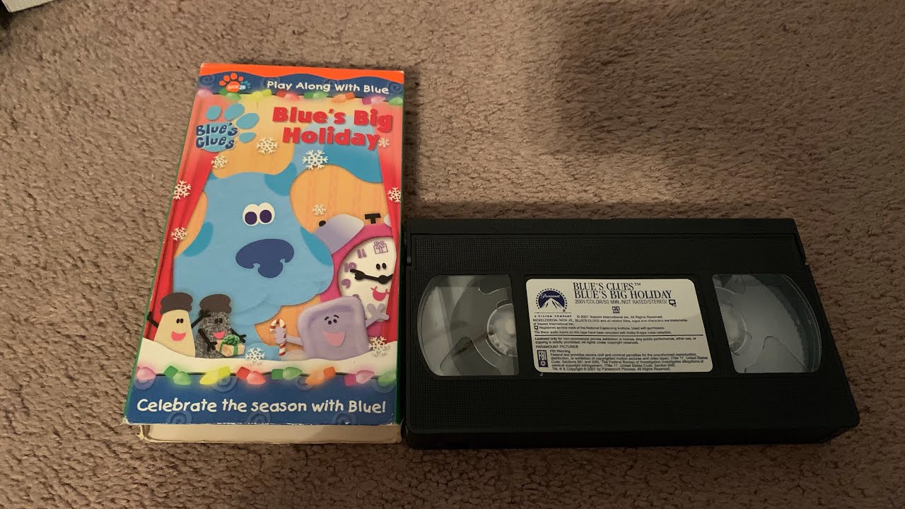 Opening to Blue’s Clues: Blue’s Big Holiday 2001 VHS