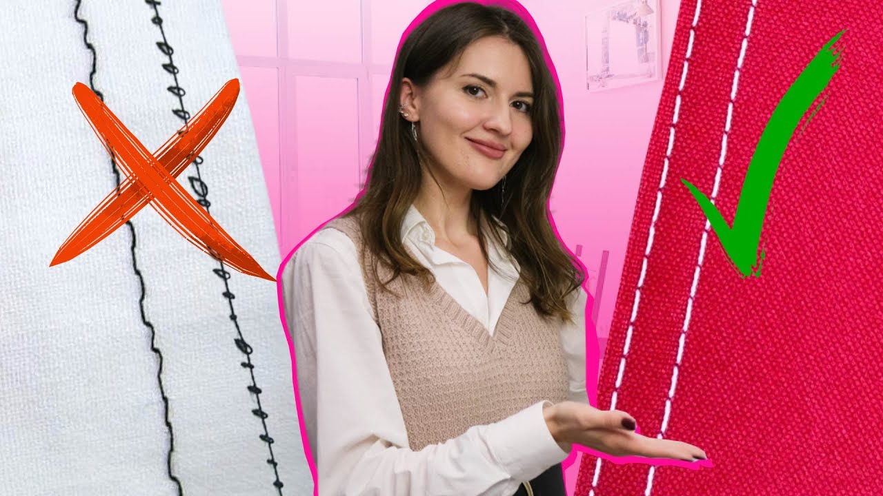 Как ШИТЬ РОВНО: 5 лайфхаков, которые от вас СКРЫВАЛИ | Хочу шить