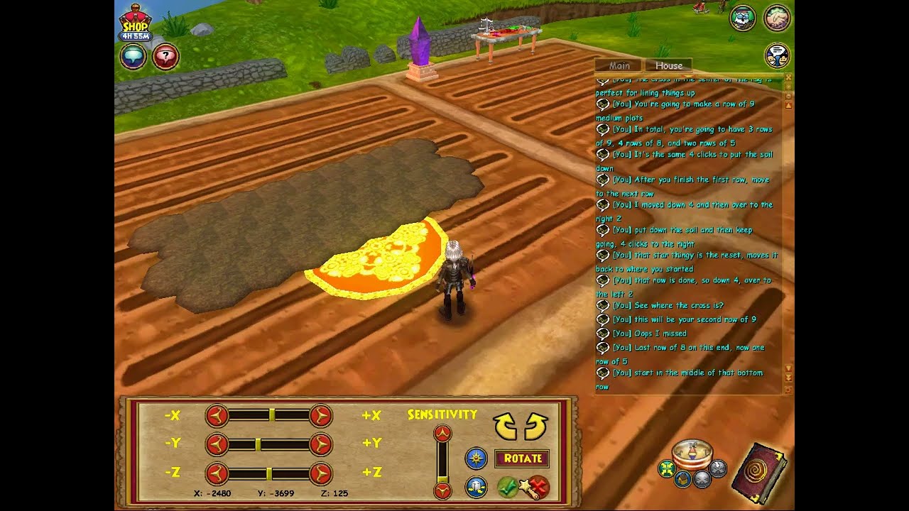 Wizard101 69 Medium Soil Plot Farm