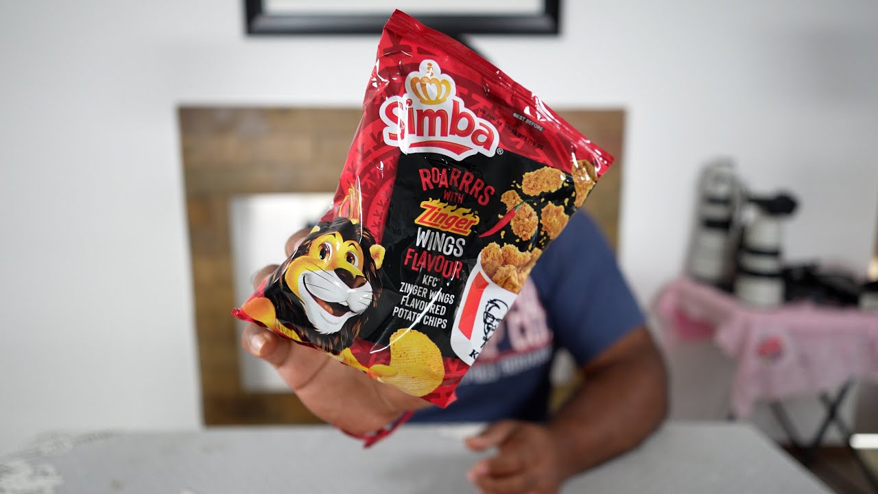 Testing out the new Simba Zinger wings flavour: Definite chicken taste & zing - NOT Mexican Chillie