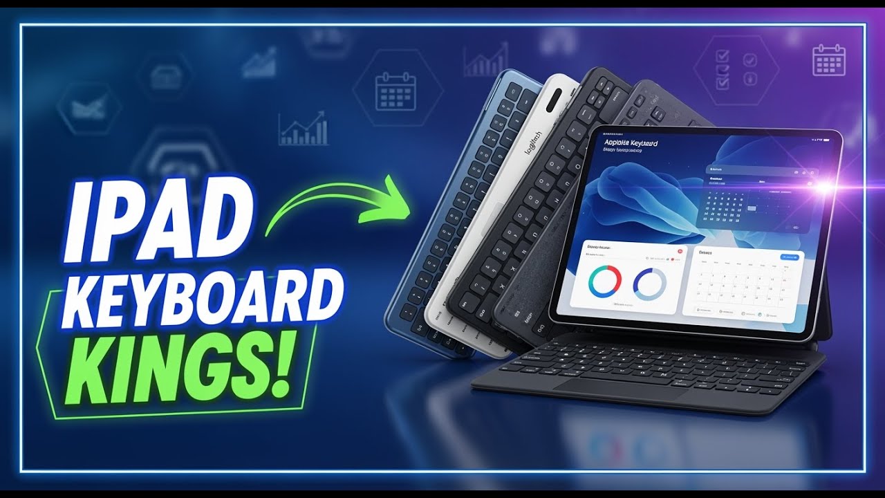 TOP 5 Best Bluetooth Keyboards for iPad 2026 | Turn Your iPad Into a Productivity Powerhouse