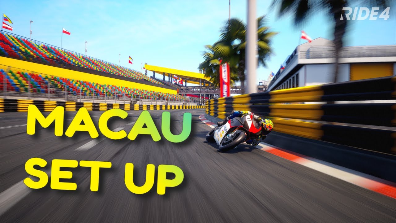 Ride 4 Macau Set Up And Hot Lap Ducati Panigale V4R | #Ride4macausetup