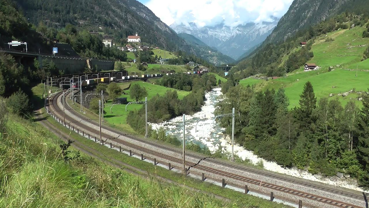 Züge am Gotthard - Von Immensee bis Wassen