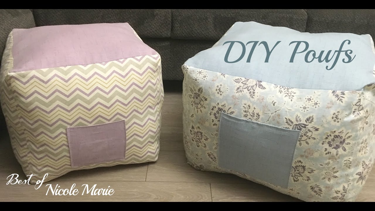 DIY Pouf Tutorial