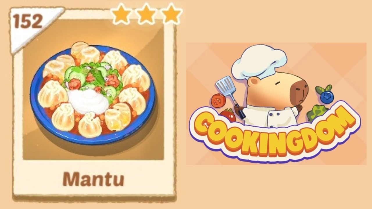 Cookingdom Level 152 Mantu | Game Walkthrough🎮