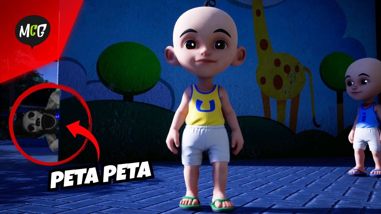 Penampakan Hantu Peta Peta di TK Upin & Ipin Tadika Mesra!