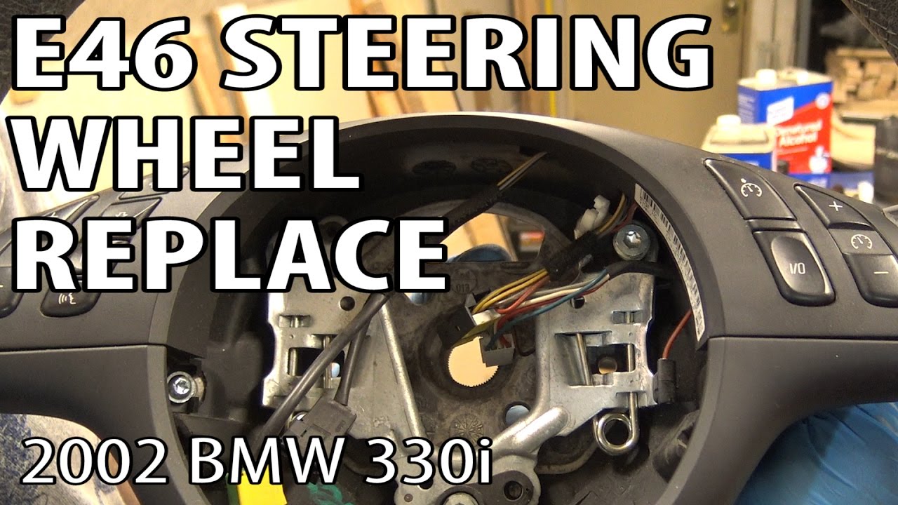 BMW E46 Steering Wheel Replace DIY