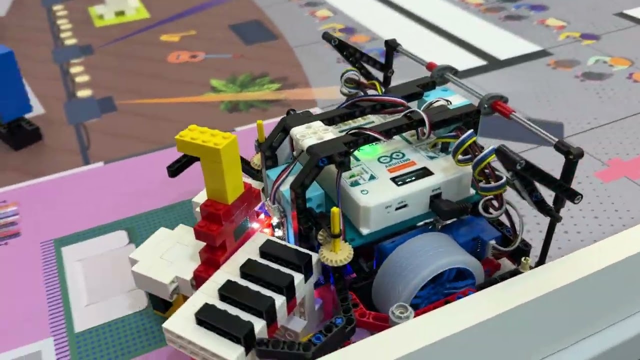 WRO 2026 Robo Mission Elementary - Robot in 1 Day (RI1D) Matrix R4