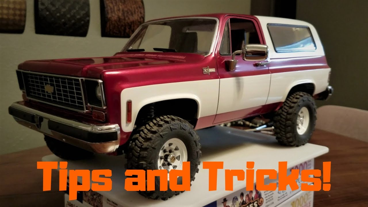 RC4WD Blazer 1/10 scale build (my thoughts, and a few tips)