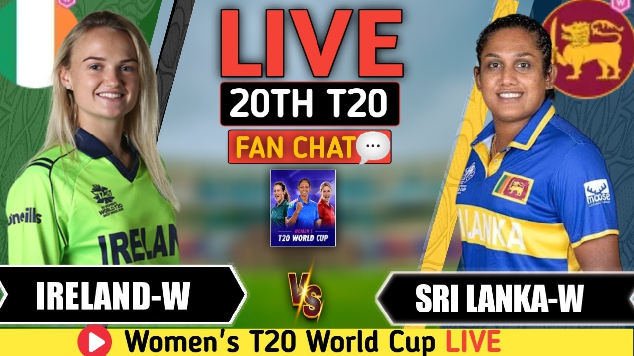 Sri Lanka Women vs Ireland Women Live | SLW vs IREW Live Score & Commentary | WT20 World Cup