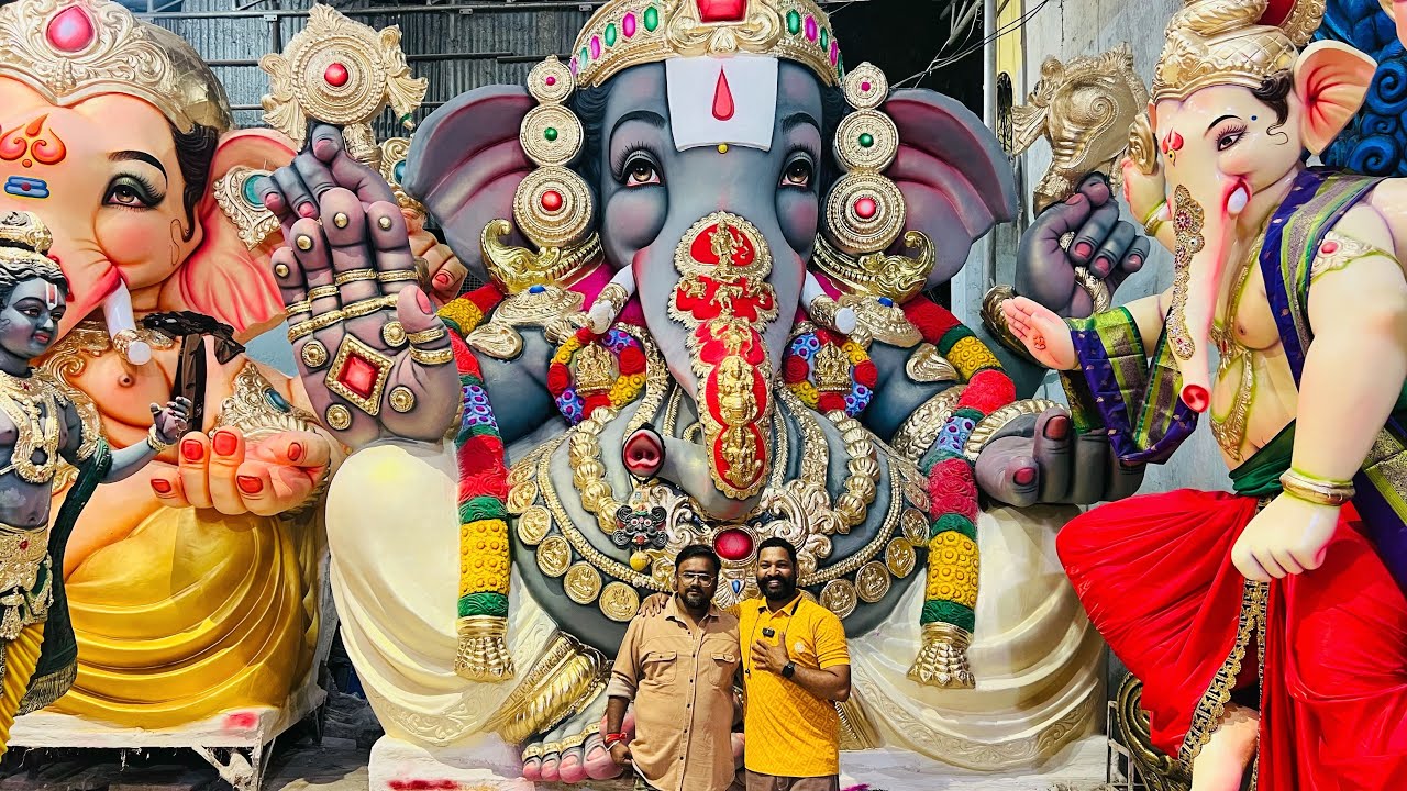 Ganesh Singh Kalakar 2024 | GSK Arts Special Ganpati Idols 2024 |Dhoolpet Bada Ganesh 2024 #trending