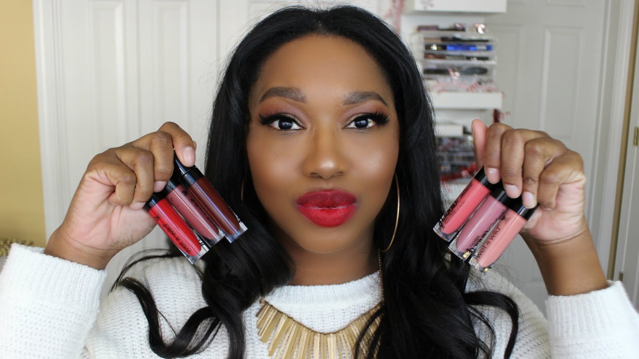 NEW WET N WILD CATSUIT MATTE LIPSTICKS | Lip Swatches