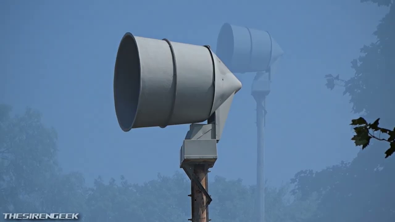 ACA P-50 Tornado Siren Test - Alert & Attack - Campton Hills, IL
