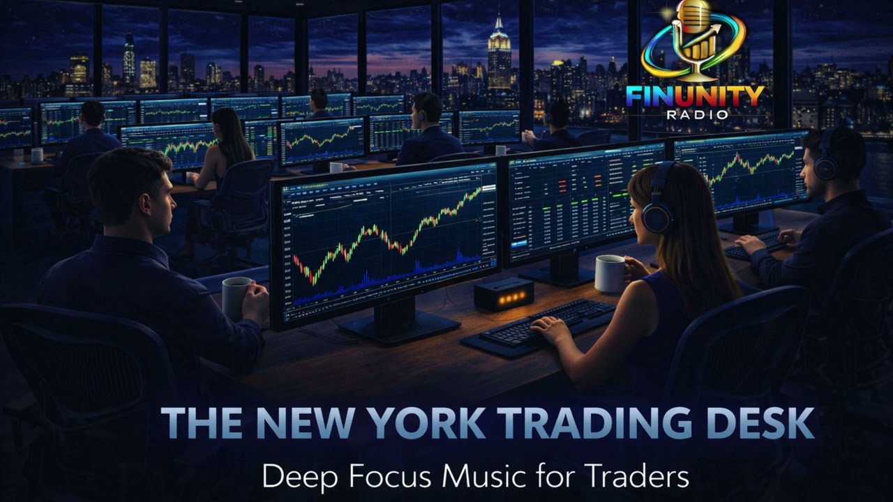 THE NEW YORK TRADING DESK | Deep Focus Music for Traders