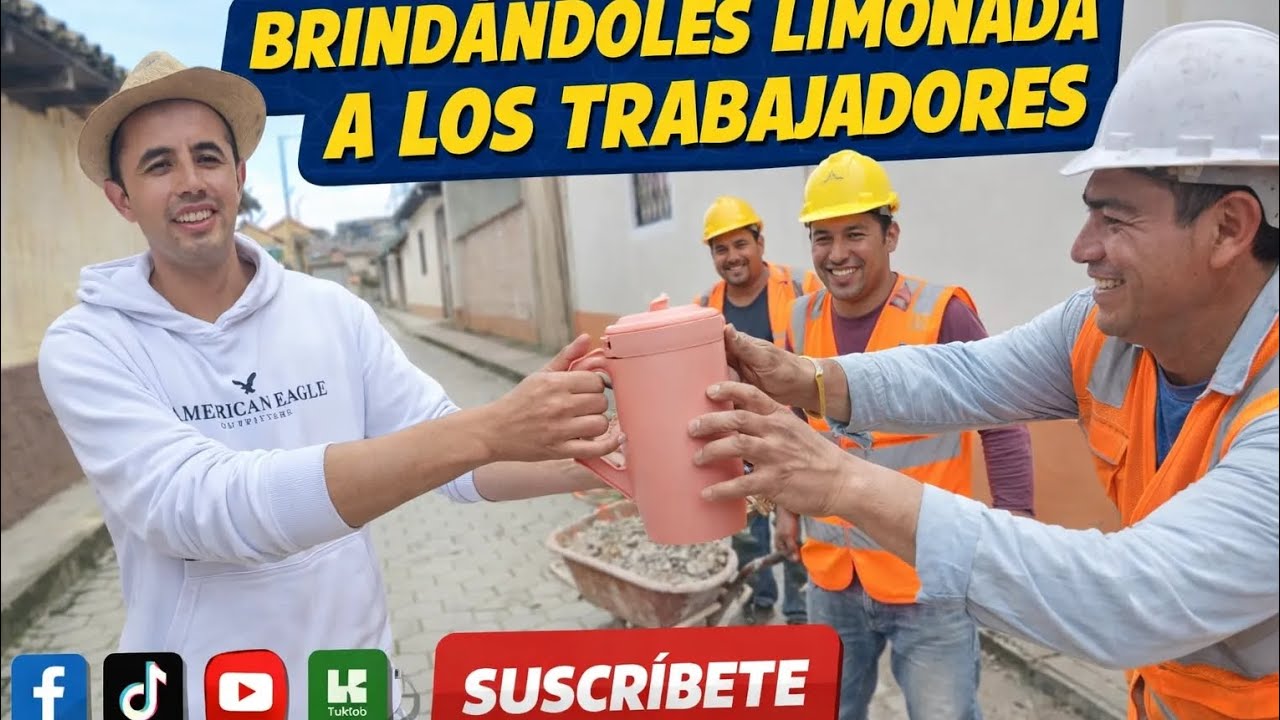 Haciendo limonada, para brindarles a los trabajadores 