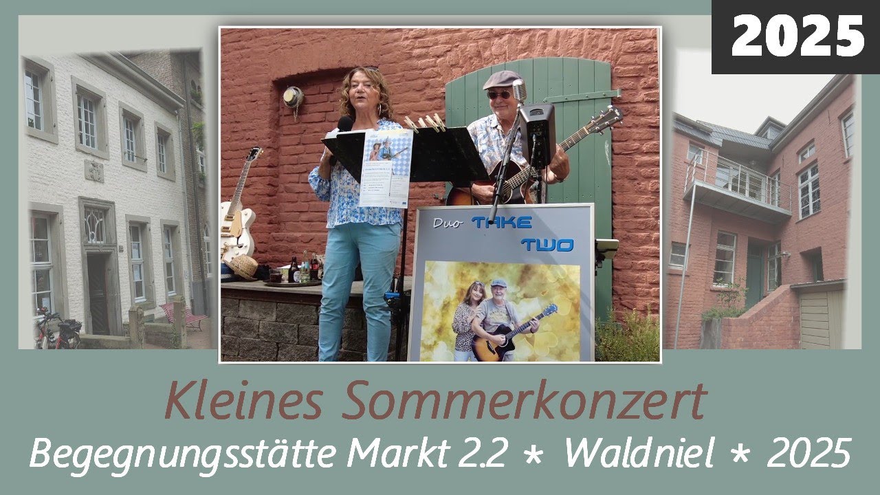 Markt 2.2 | kleines Sommerkonzert | Begegnungsstätte | Waldniel | Schmitz Schwalmtal