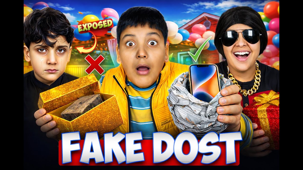 Ameer Dost Ka JHOOTA Gift 🎁 vs Gareeb Ka SACHA Pyar ❤️ | Heart Touching Story