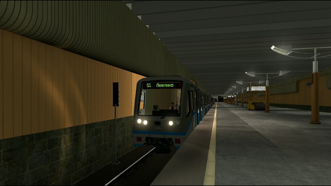 Покатушки на русиче в Gmod Metrosroi