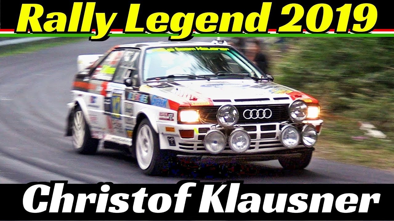 Rally Legend San Marino 2019 - Christof Klausner, Austrian 