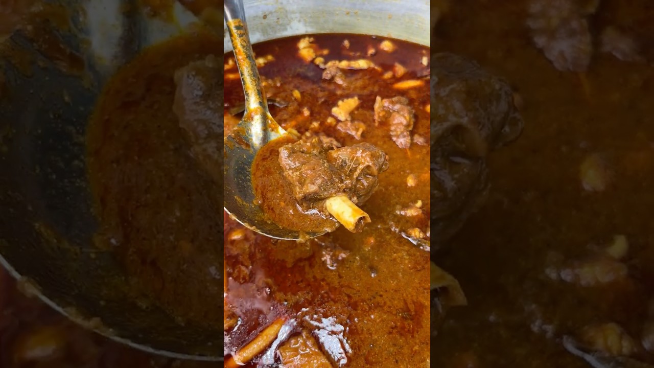 Ghee wala Cooker Mutton in Patna City  #muttonrecipe #muttoncurry #foodshorts