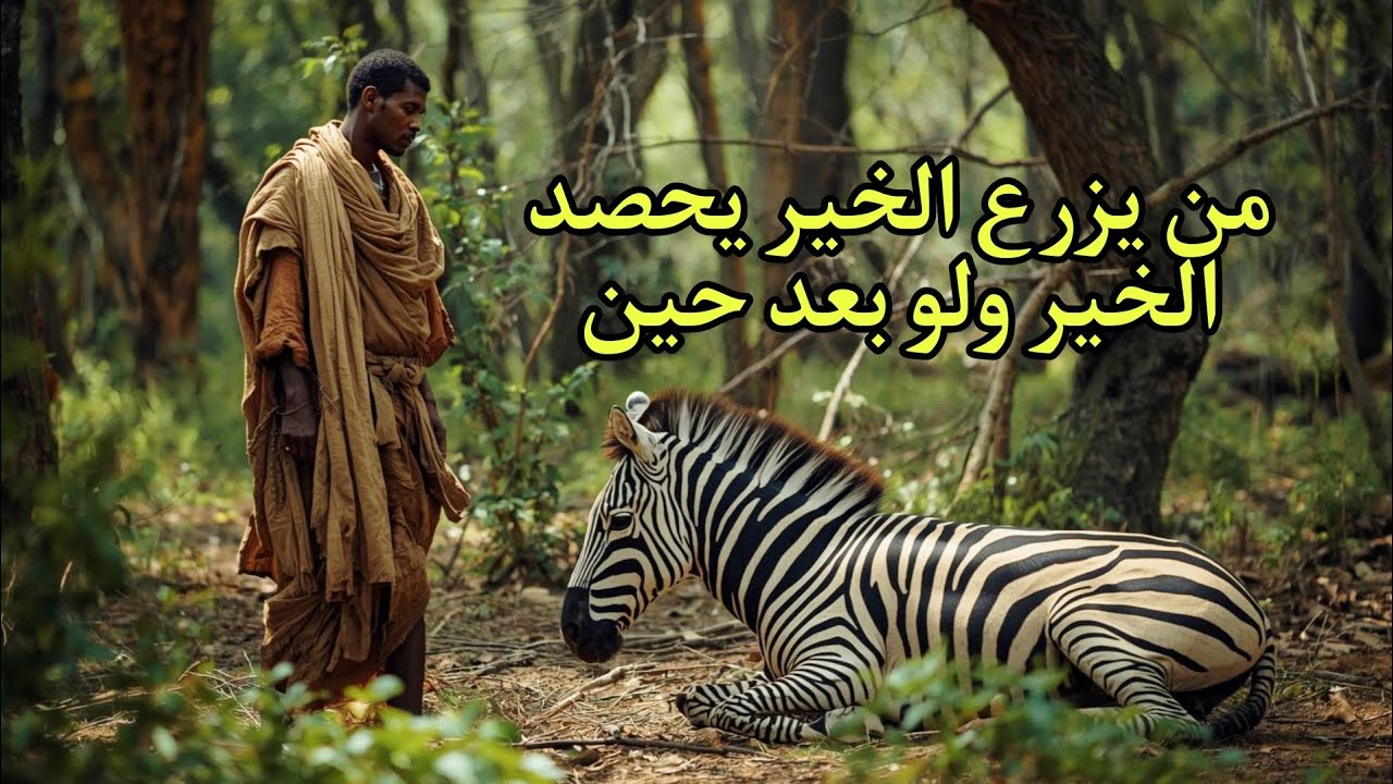 قصة الرجل الفقير الذي أنقذ الحمار الوحشي فكافئوه الله