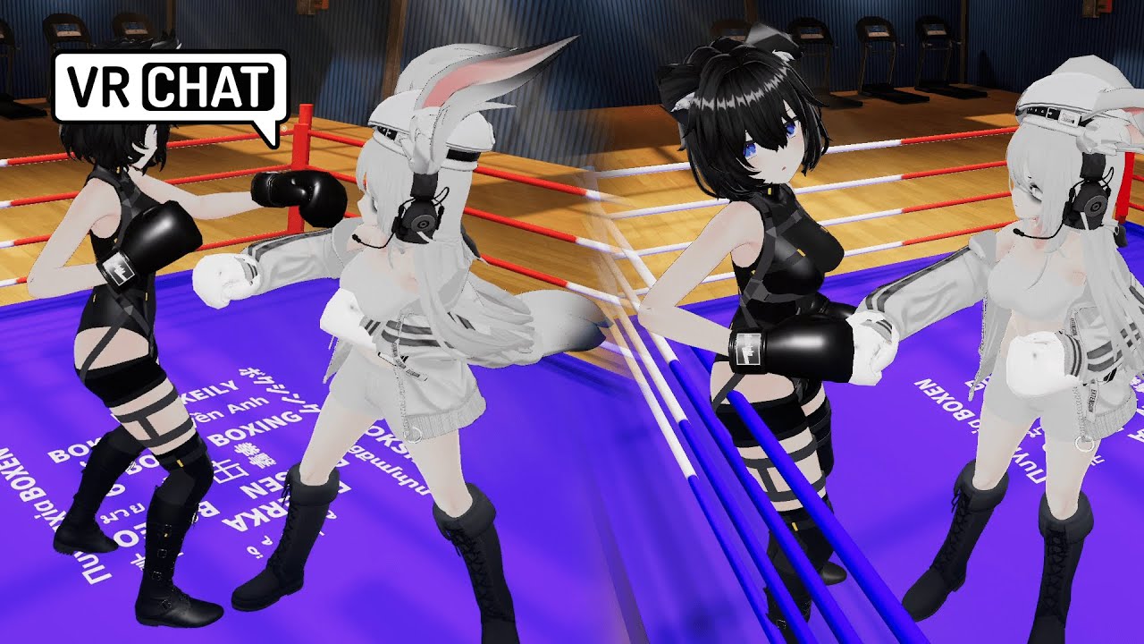 Prepared for an incredible battle VRchat BOXING