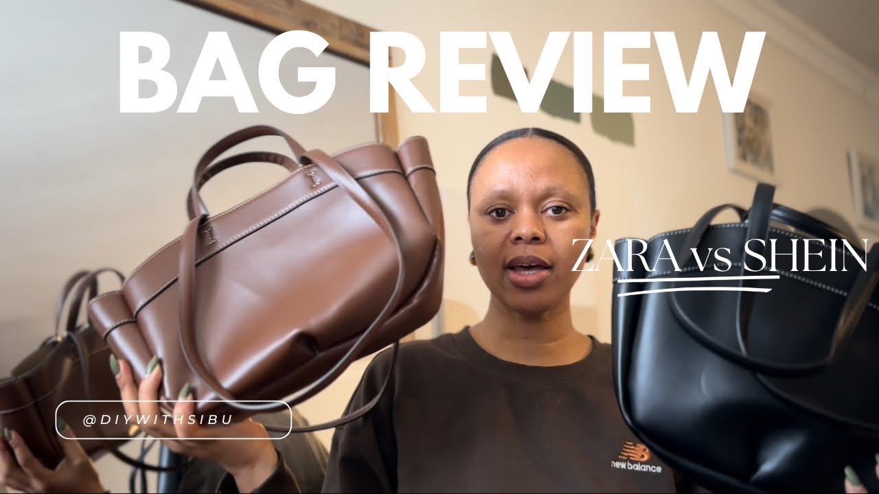 Bag Review | ZARA vs SHEIN | South African YouTuber