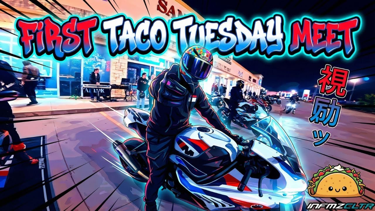 🌮 Тако по вторникам | Мотоциклы, друзья и веселье в формате 4K