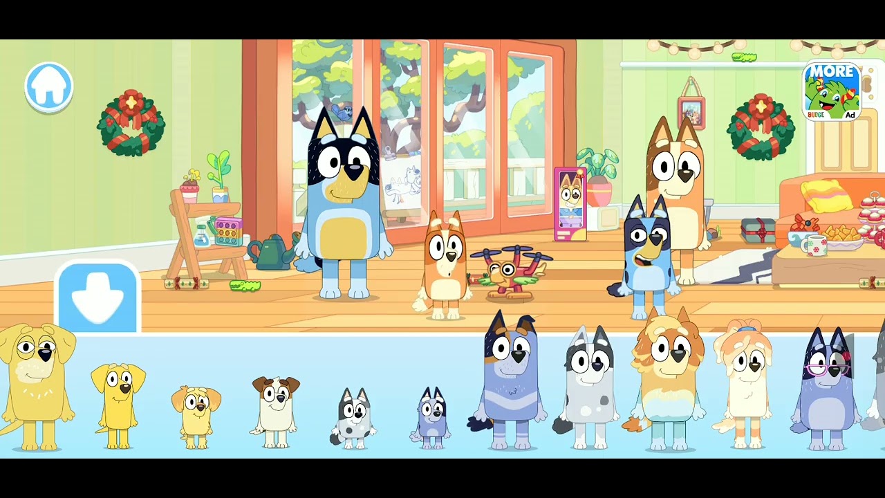 FIRST VIDEO FIRST PLAYING OF BLUEY LET'S PLAY 