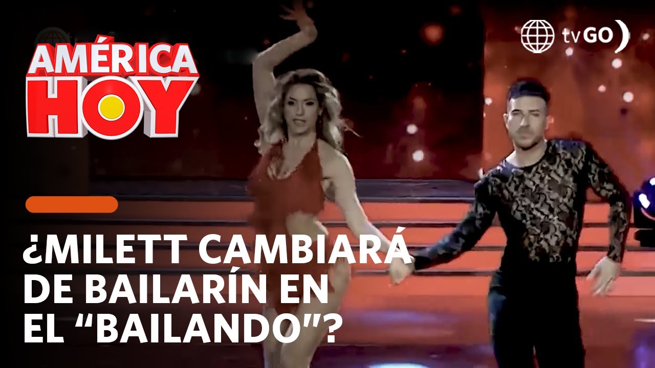 América Hoy: ¿Milett Figueroa cambiará de bailarín en el 