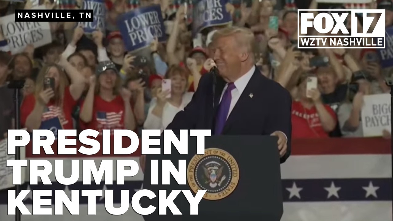 President Trump speaks at Verst Logistics in Northern Kentucky