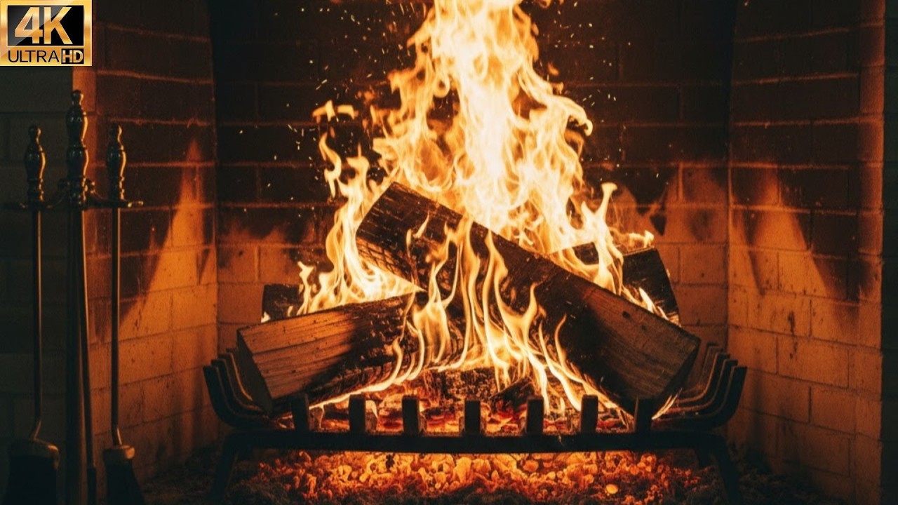 Şömine FirePlace ASMR 1.10mn