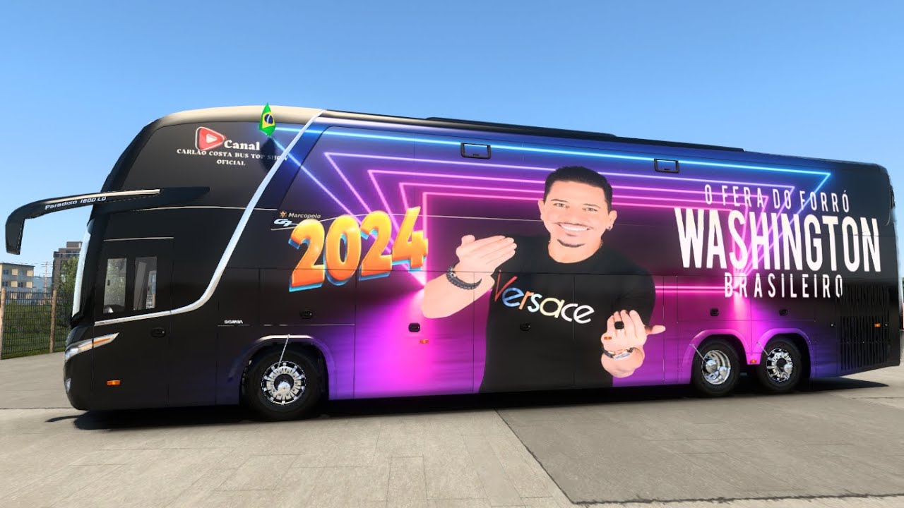 WASHINGTON BRASILEIRO O FERA DO FORRÓ 2024 NO BUS TOP SHOW