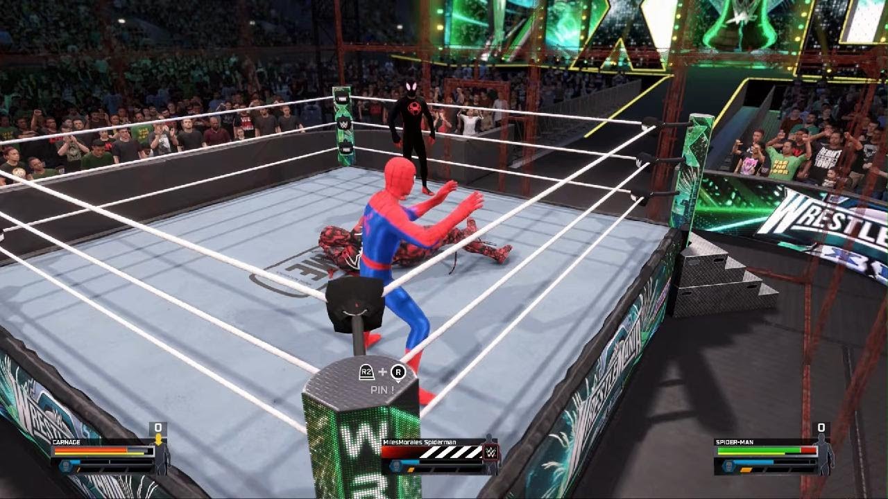 WWE 2K25_spider-man vs carnage