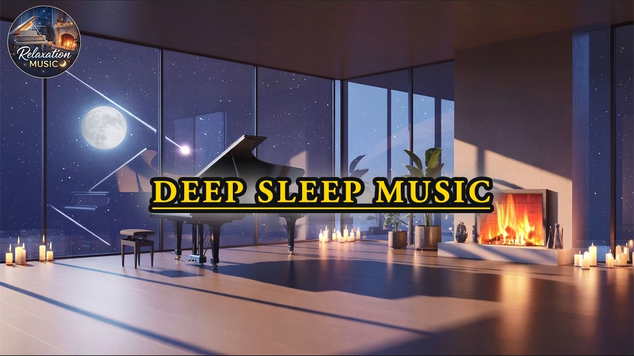 Night Piano 🌙 Can’t Sleep? Relaxing Piano Music for Deep Sleep & Stress Relief 🎹