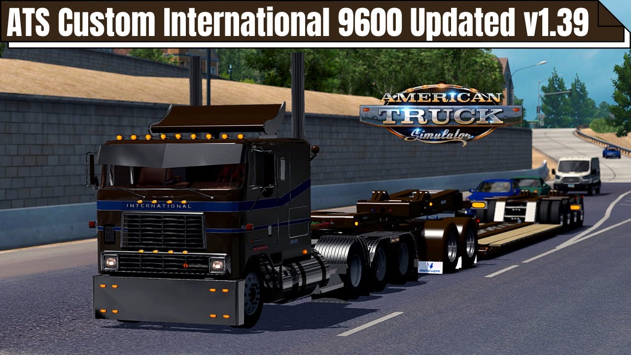 [ATS 1.39.] Old Classic Custom International 9600 Updated | American Truck Simulator
