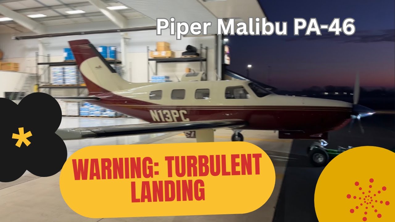 BAD TURBULENCE: Flying my Piper Malibu PA46 from Ohio back to NJ on a very windy day.