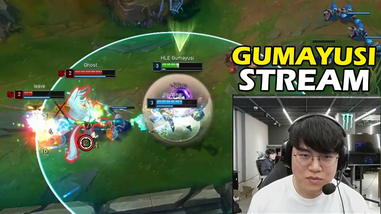 HLE Gumayusi Stream Corki Hard Carry KR Challenger