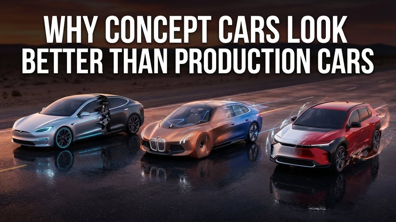 Why Concept Cars Look Better Than Production Cars |