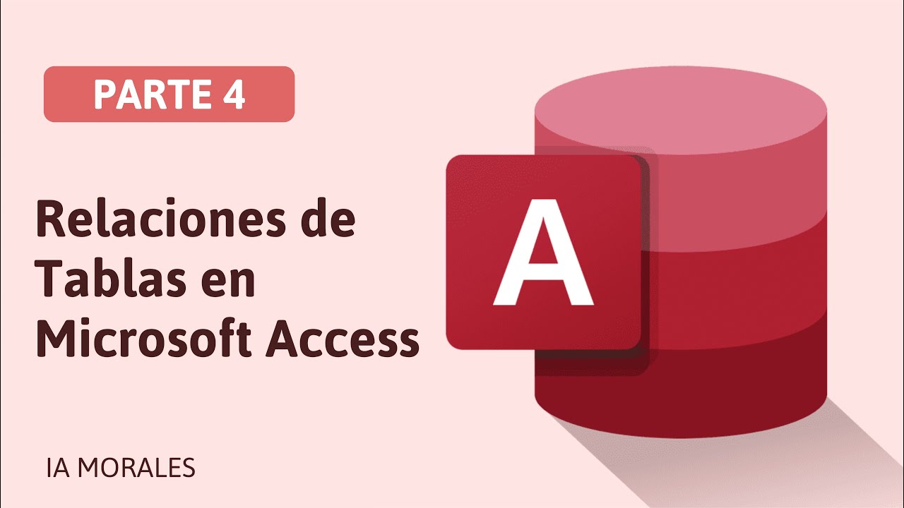 Como Crear Relaciones entre tablas en Microsoft Access | Relaciones de llaves y/o clave for&aacute;nea