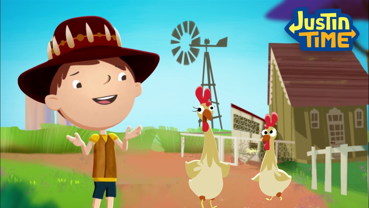 Justin's Farm Day! 🌾 🐓 | Justin Time 2 Full Episodes | Farm Cartoon for Kids
