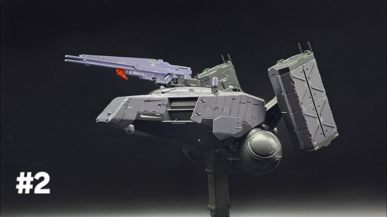 #2(완성) 고토부키야 1/350 스케일 데스 스트랜딩 2 DHV 마젤란 조립(도색 및 데칼 작업).