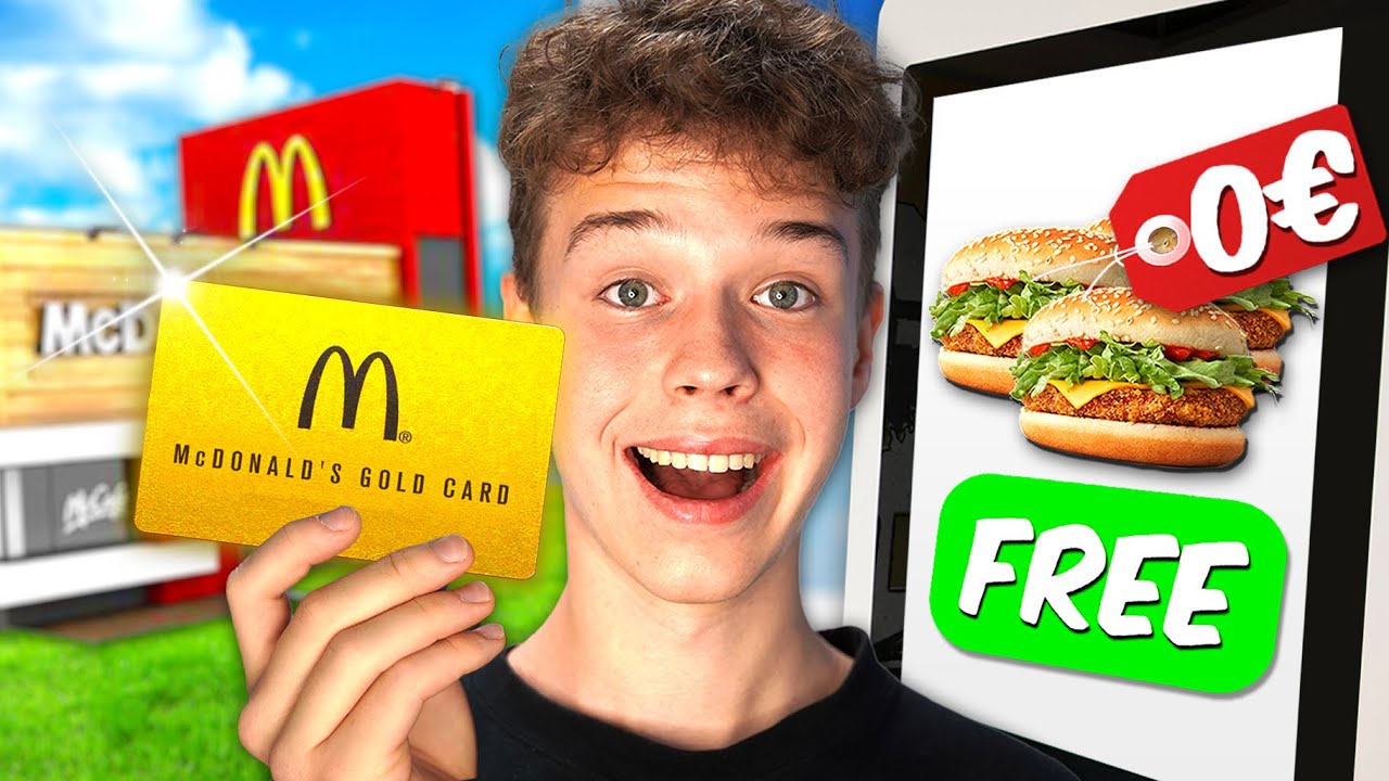 Die GEHEIME Goldkarte von McDonalds - bekomme ich sie? (Experiment)