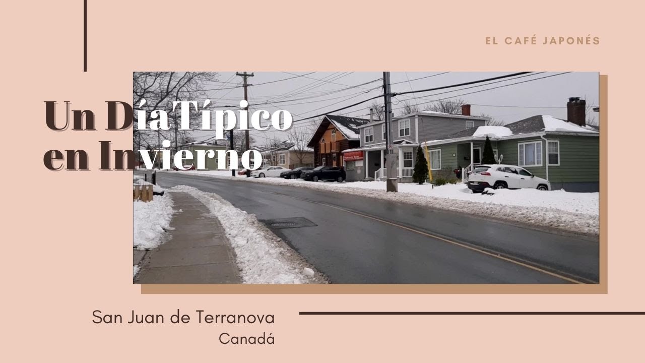 Un Día Típico de Invierno en San Juan de Terranova, Canadá
