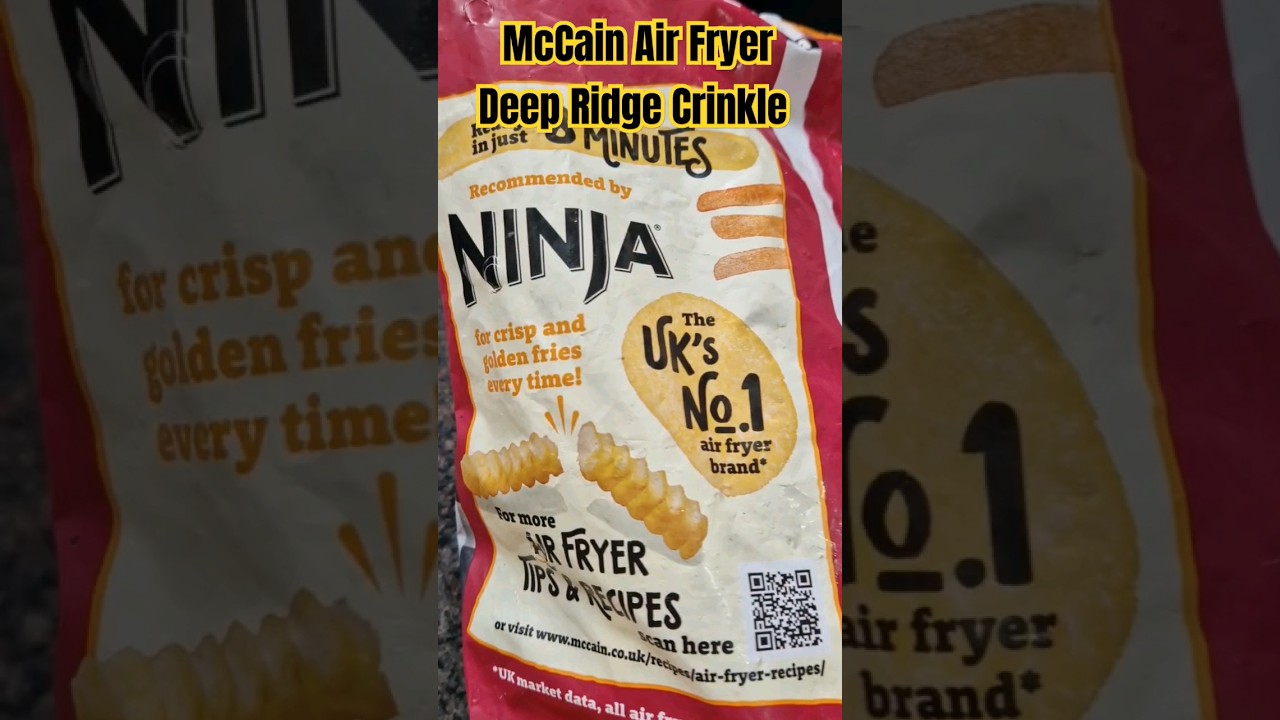McCain Air Fryer Deep Ridge Crinkle #hungry #food #cooking #donnasummer