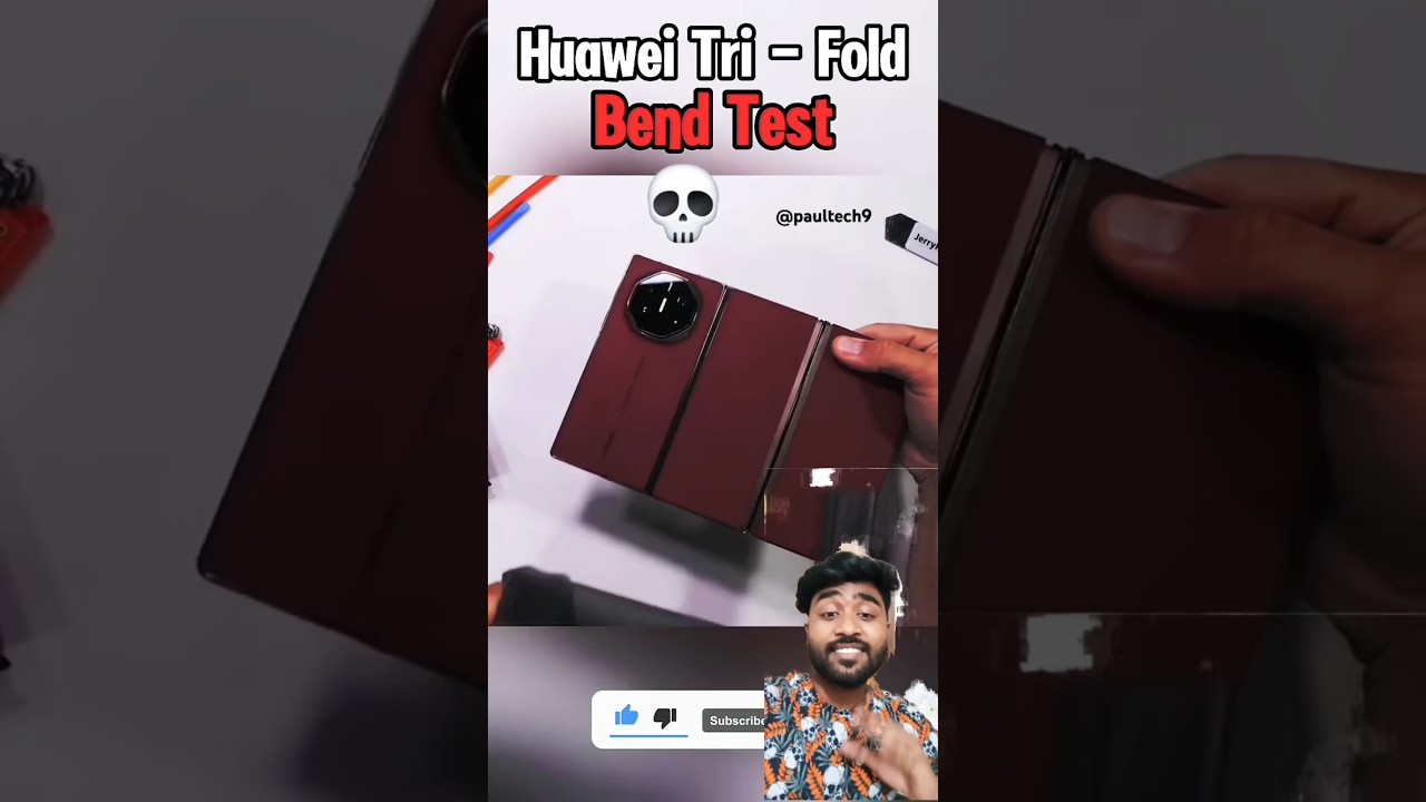 We Tested Huawei's Tri-Fold Phone