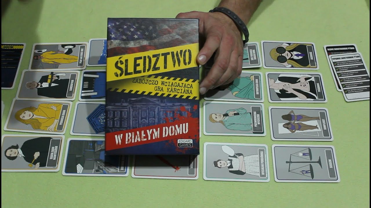 Śledztwo w Białym Domu - instrukcja oraz zasady gry